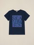 T-shirt en jersey avec broderie lettrage image number 3