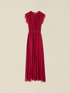Langes Kleid aus Seiden-Voile-Mix image number 3