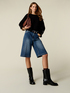 Denim Bermuda shorts image number 0