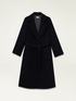 Long coat with belt image number 5