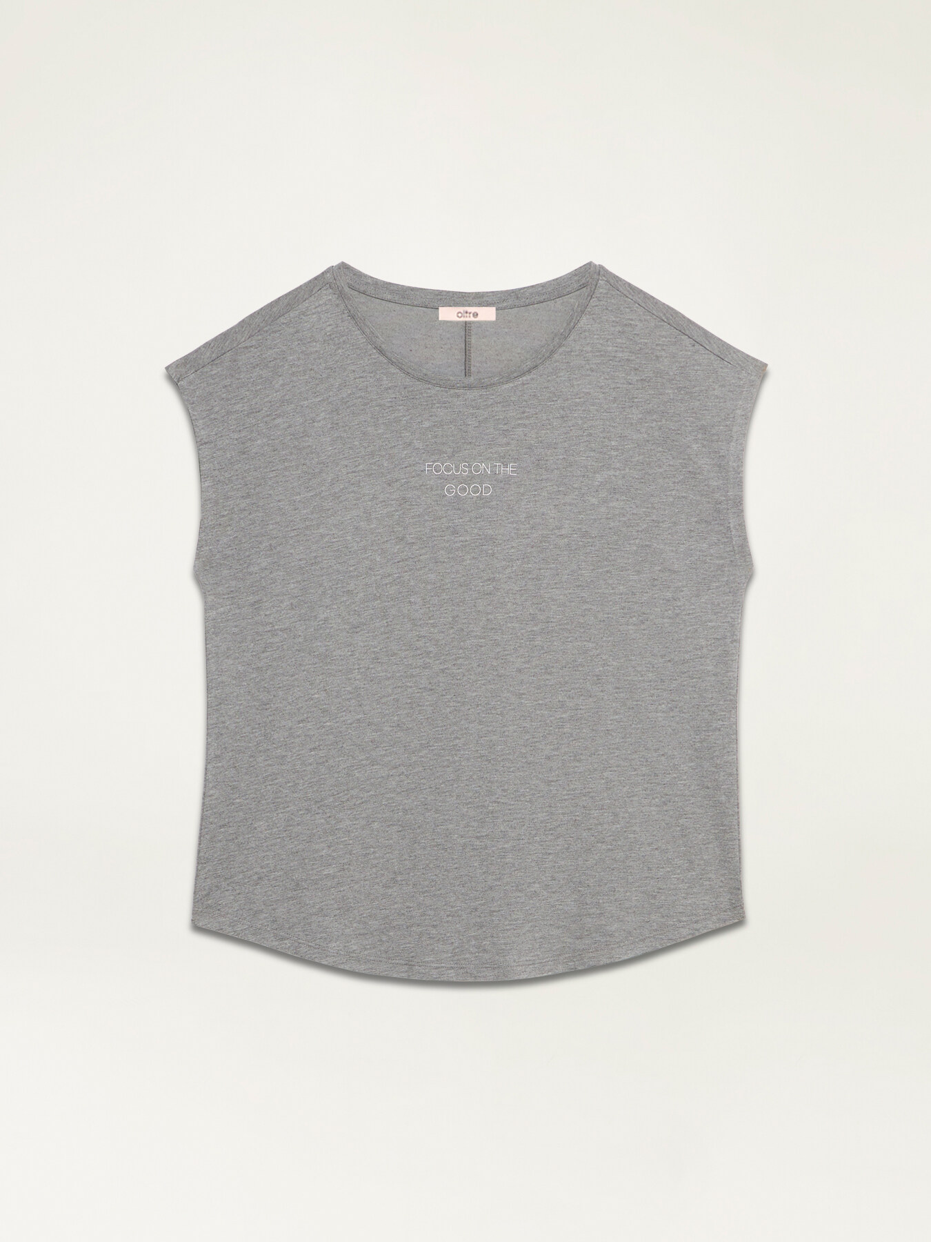 T-shirt m&eacute;lange misto modal image number 3