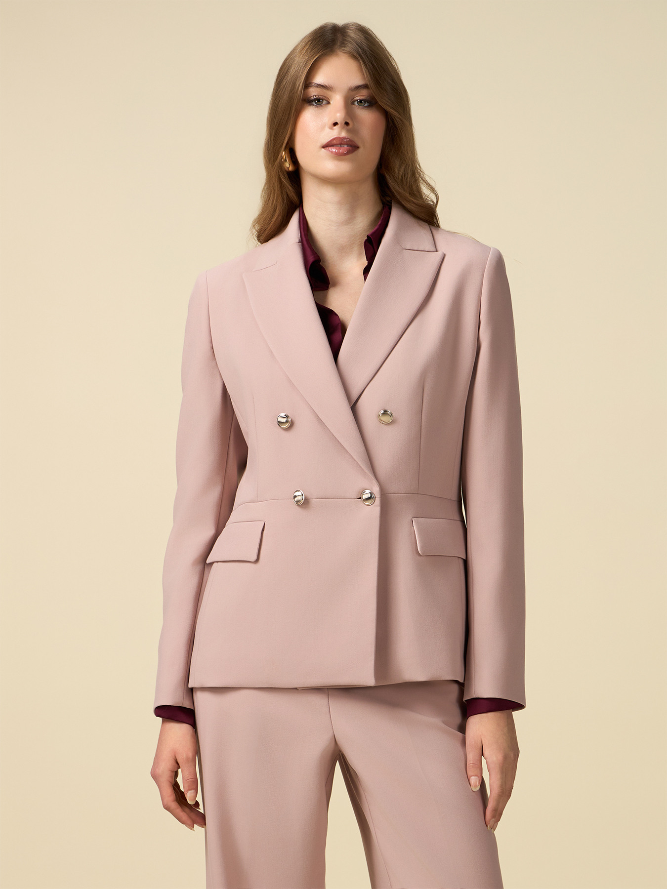 Double-breasted blazer jacket image number 0