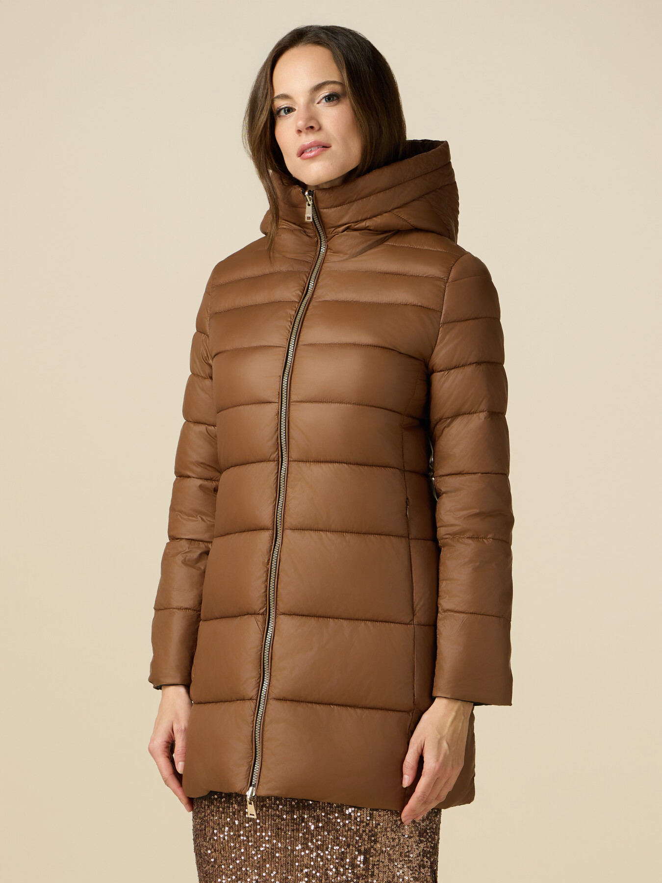 Beidseitig tragbarer Parka mit Kapuze image number 1