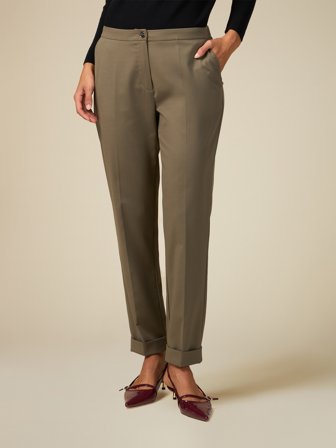 Stovepipe trousers image number 3