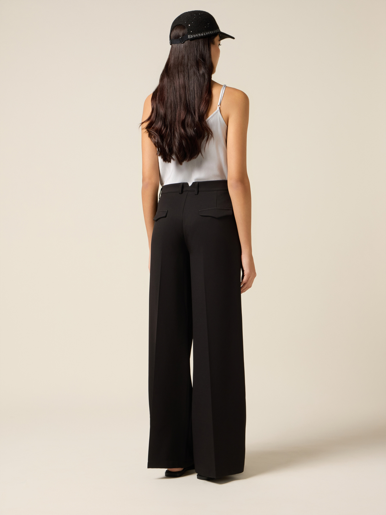 Pantalones de pierna ancha image number 1
