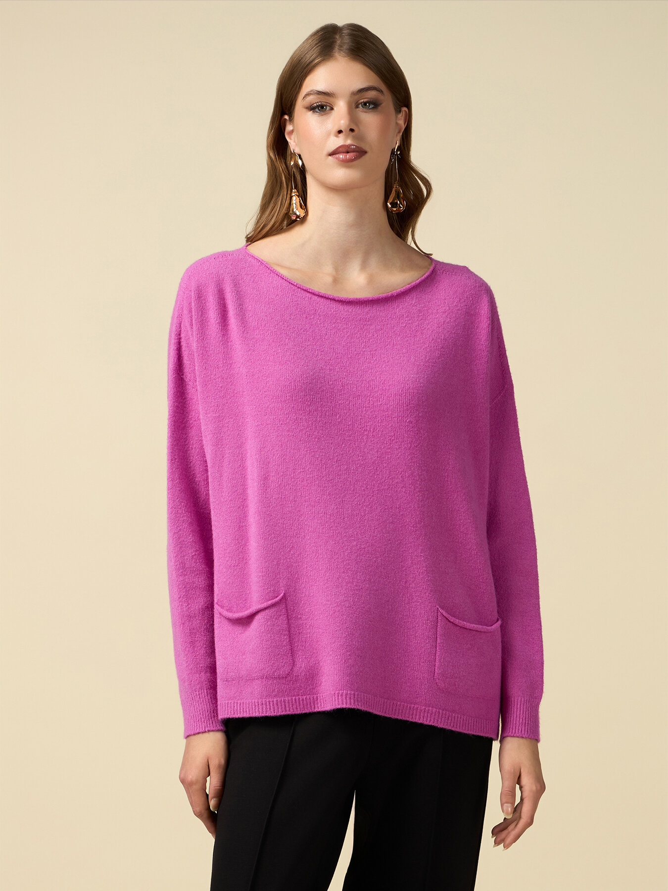 Oversize-Pullover im Boxy-Look image number 0