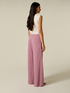 Joggers palazzo cu piping image number 1