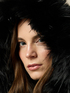 Midi length faux sheepskin jacket image number 2
