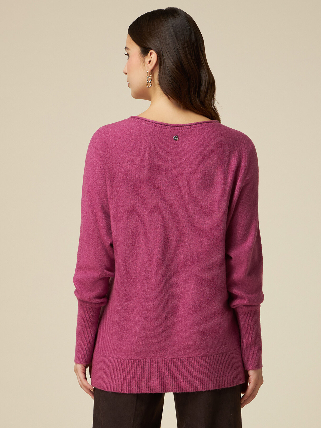 Pullover aus Wollgemisch im Kimono-Schnitt image number 1