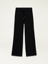 Pantaloni palazzo in maglia image number 4