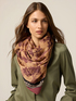 Foulard in cotone/seta fantasia image number 0