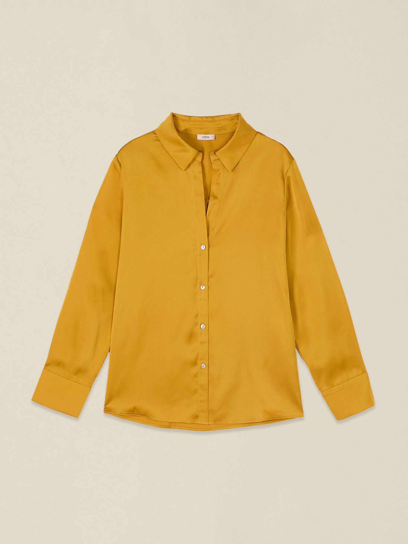 Camicia in raso image number 3