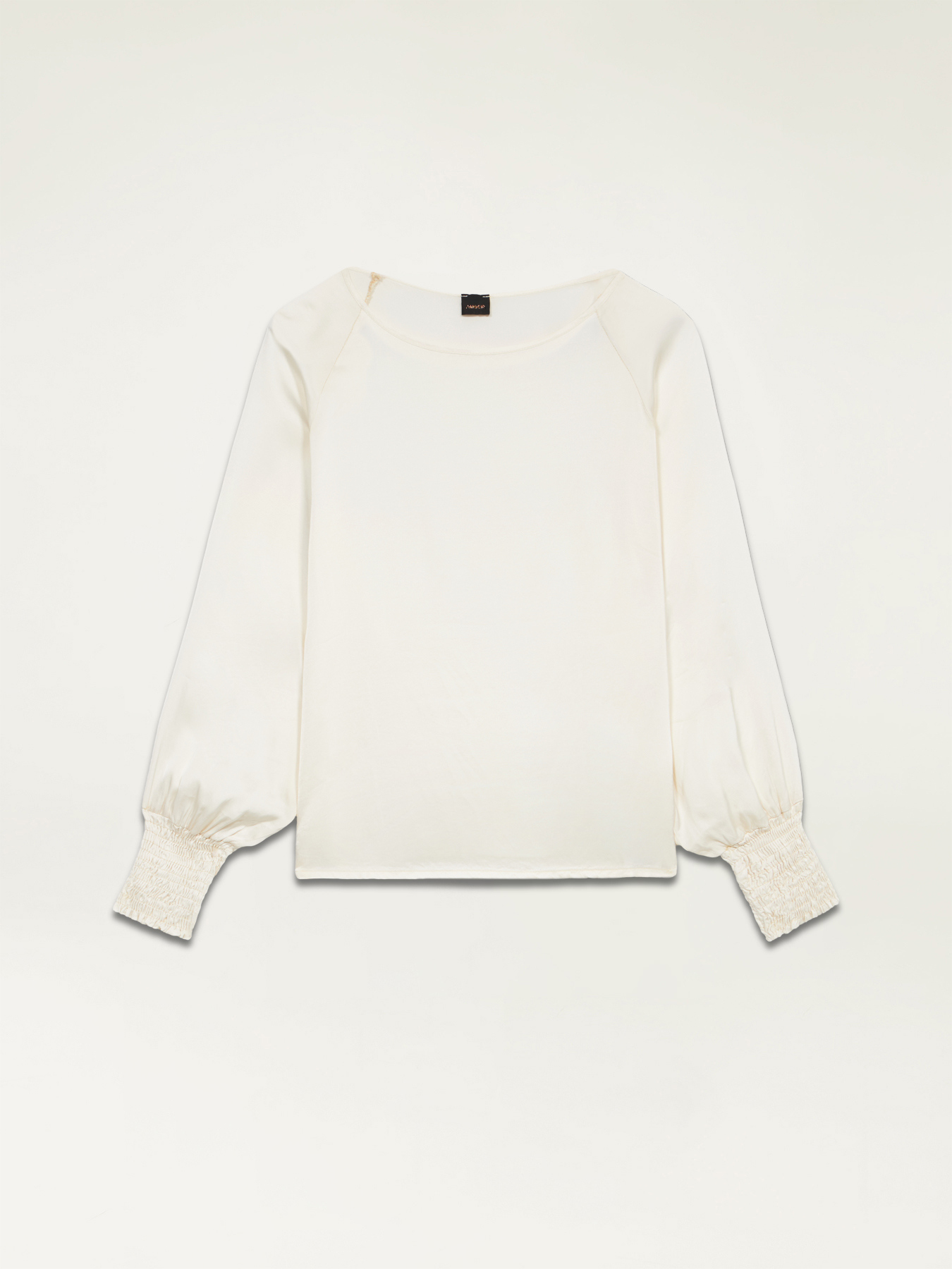 Blouse en satin de viscose image number 3