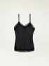 Satin and lace lingerie top image number 3