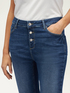 Jean regular avec boutons bijoux image number 2