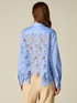Boxy shirt with lace back image number 1