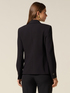 Blazer with contrasting details image number 1