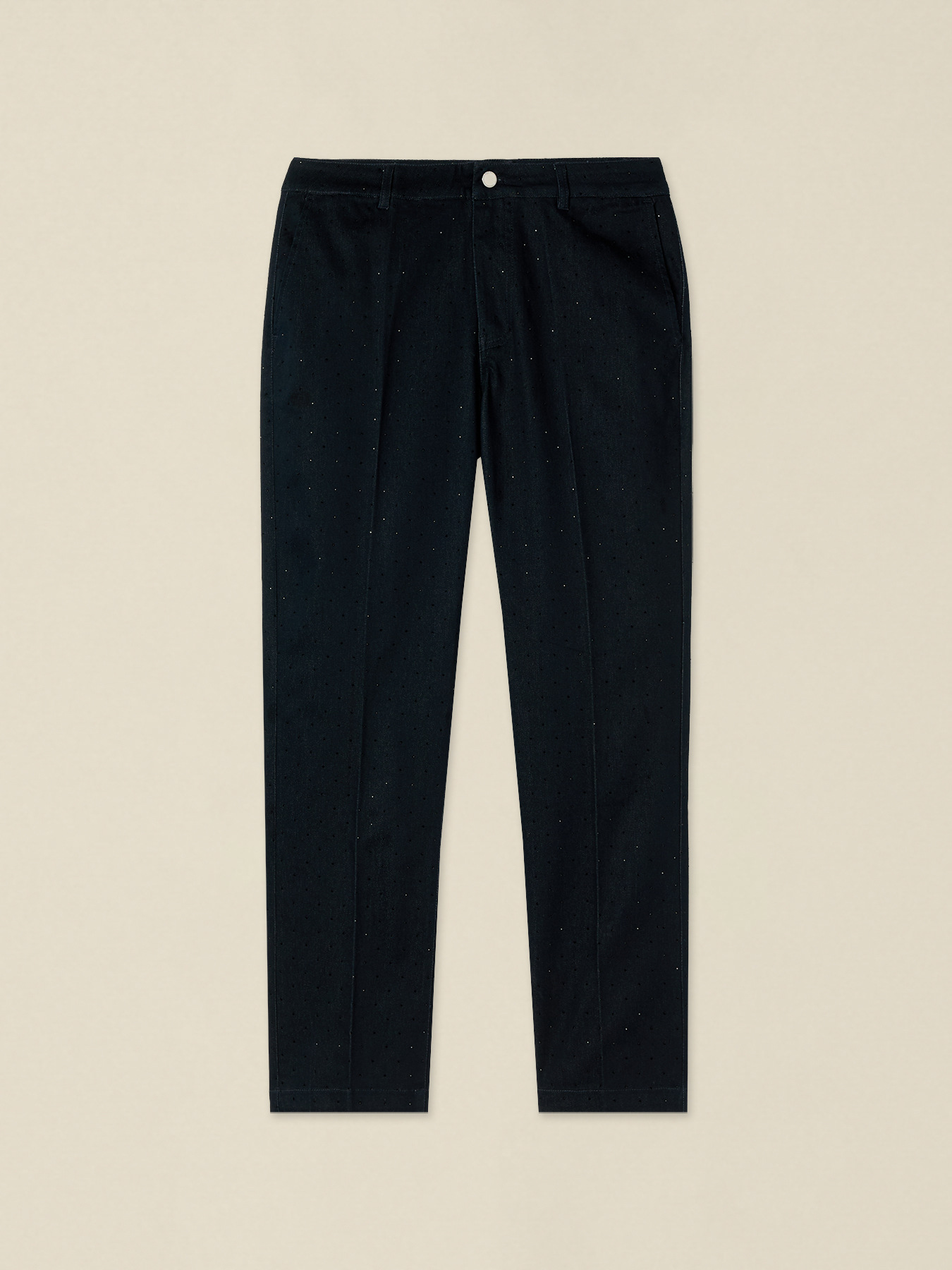 Cigarette jeans with crystals image number 4