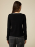 Cardigan with contrasting profiles image number 1