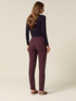 Viscose blend flannel trousers image number 1