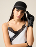 Cap with sequins and lurex stitching image number 0
