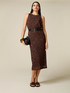 Pencil skirt in sequined tulle image number 0
