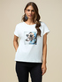 T-shirt avec impression et applications image number 0