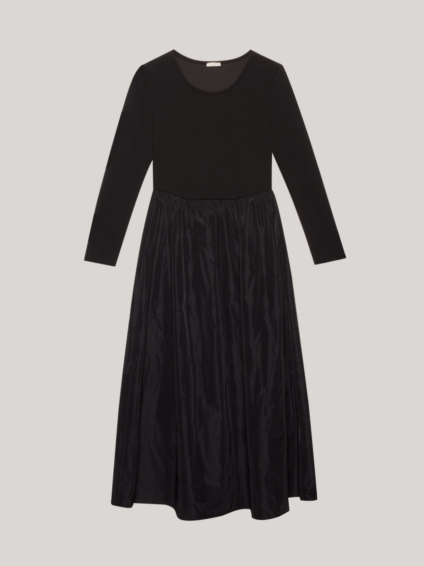 Vestito con gonna in taffet&agrave; image number 3