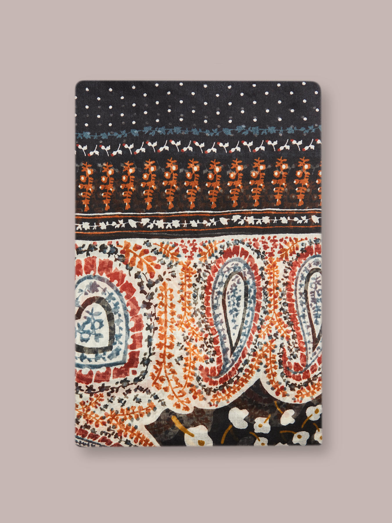 Sciarpa fantasia cachemire image number 1