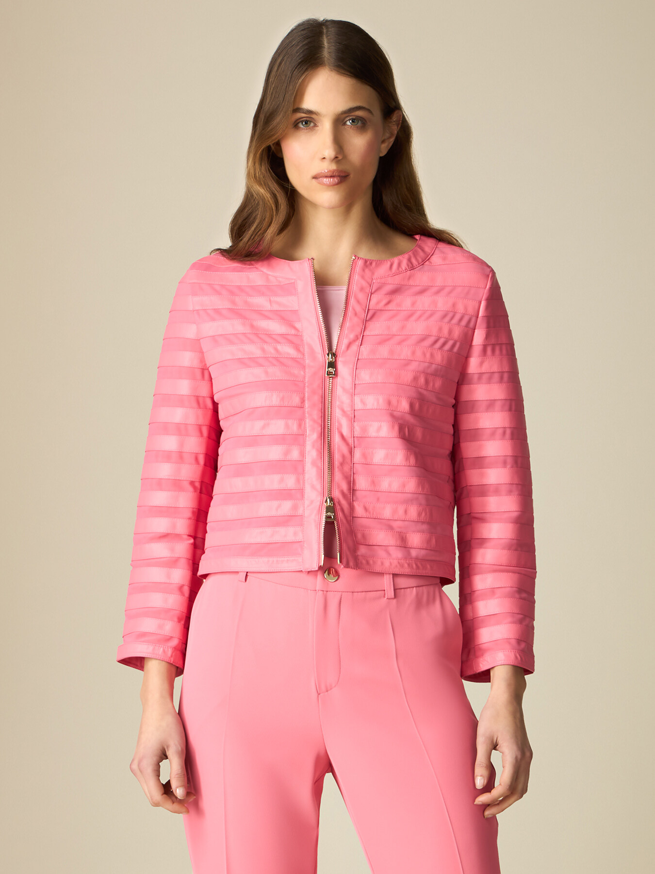 Gestreifte Bolerojacke image number 1