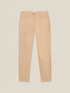 Pantalon skinny en coton m&eacute;lang&eacute; image number 4