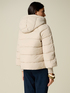 Nylon hooded puffer jacket image number 1