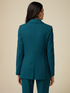 Blazer mit Satin-Details image number 1