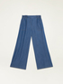 Tencel palazzo trousers image number 4