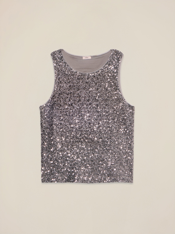 Sequined top