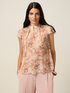 Blusa de viscosa estampada image number 0