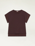 Oversize-T-Shirt aus zwei Materialien image number 3