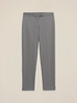 Pantaloni pied-de-poule in punto milano image number 4