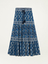Gonna lunga fantasia ikat image number 4