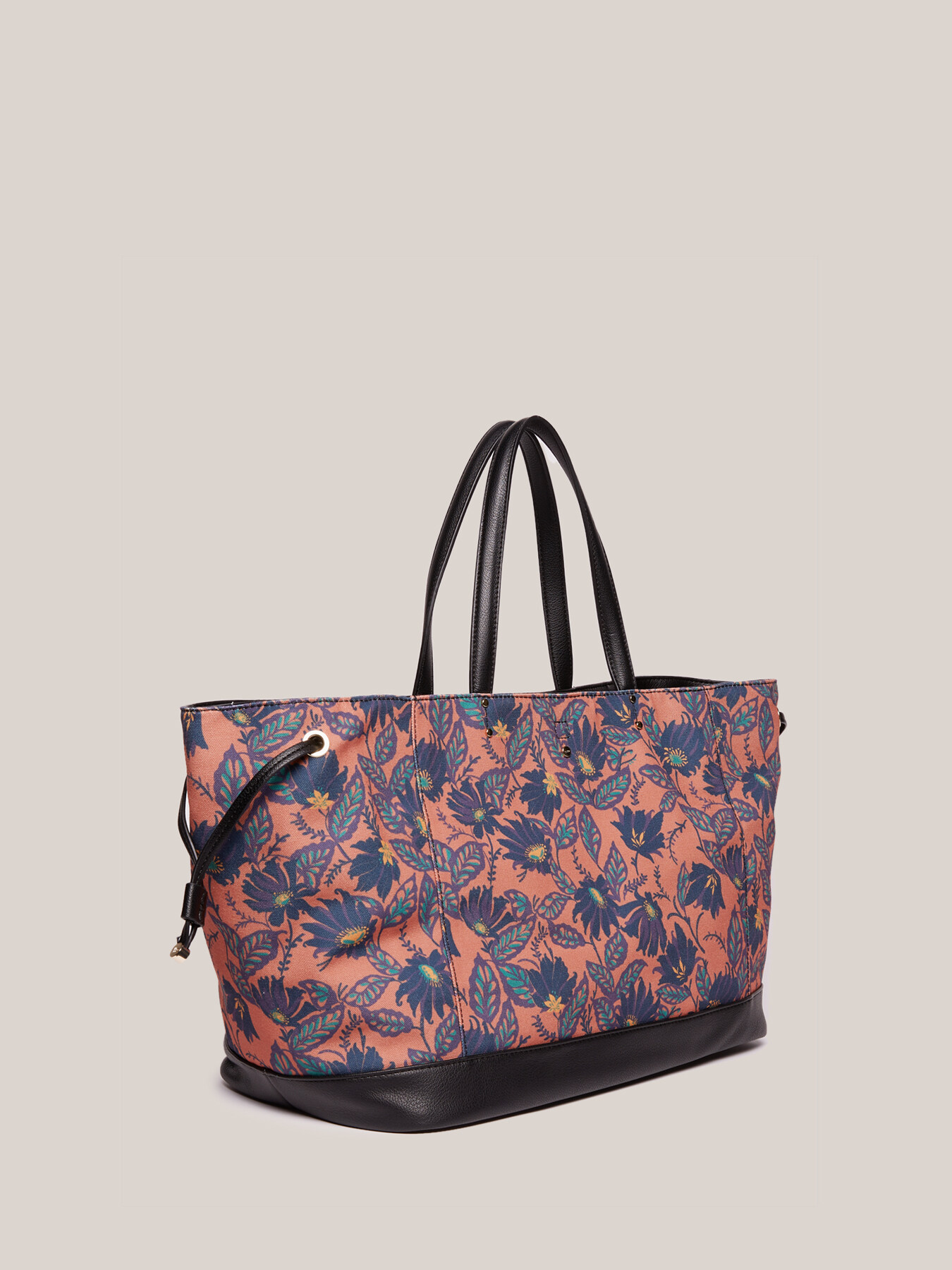 Gemusterte gro&szlig;e Shopper Bag image number 2