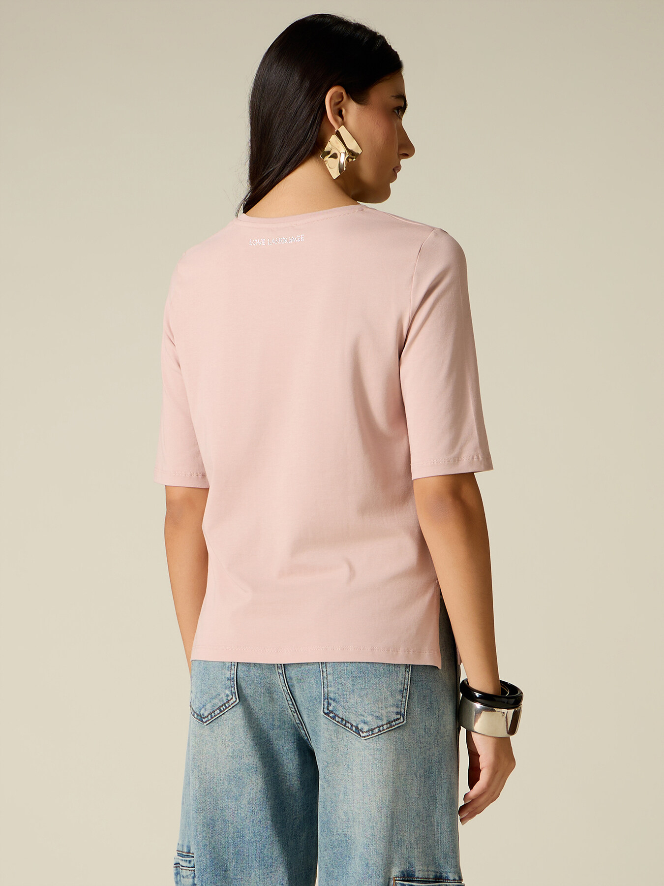 T-shirt avec micro cristaux image number 1