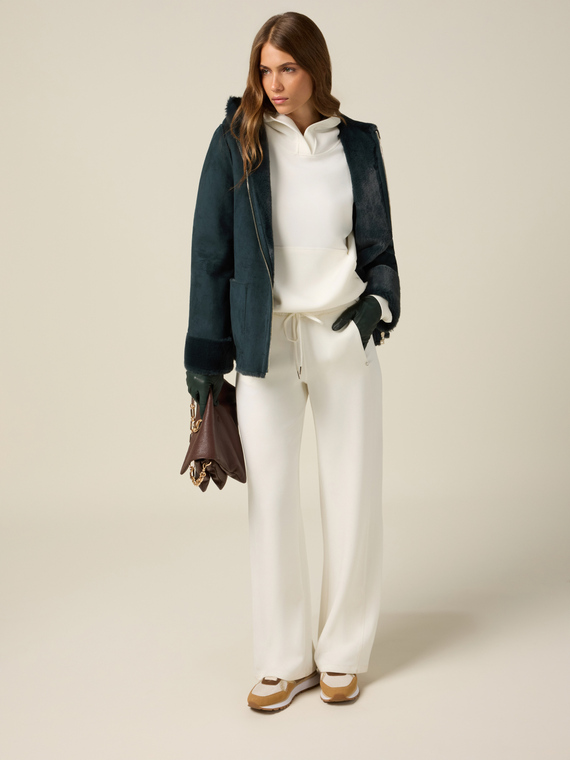 Pantaloni de trening palazzo soft touch