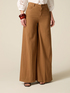 Pantaloni wide leg in cotone maltinto image number 3