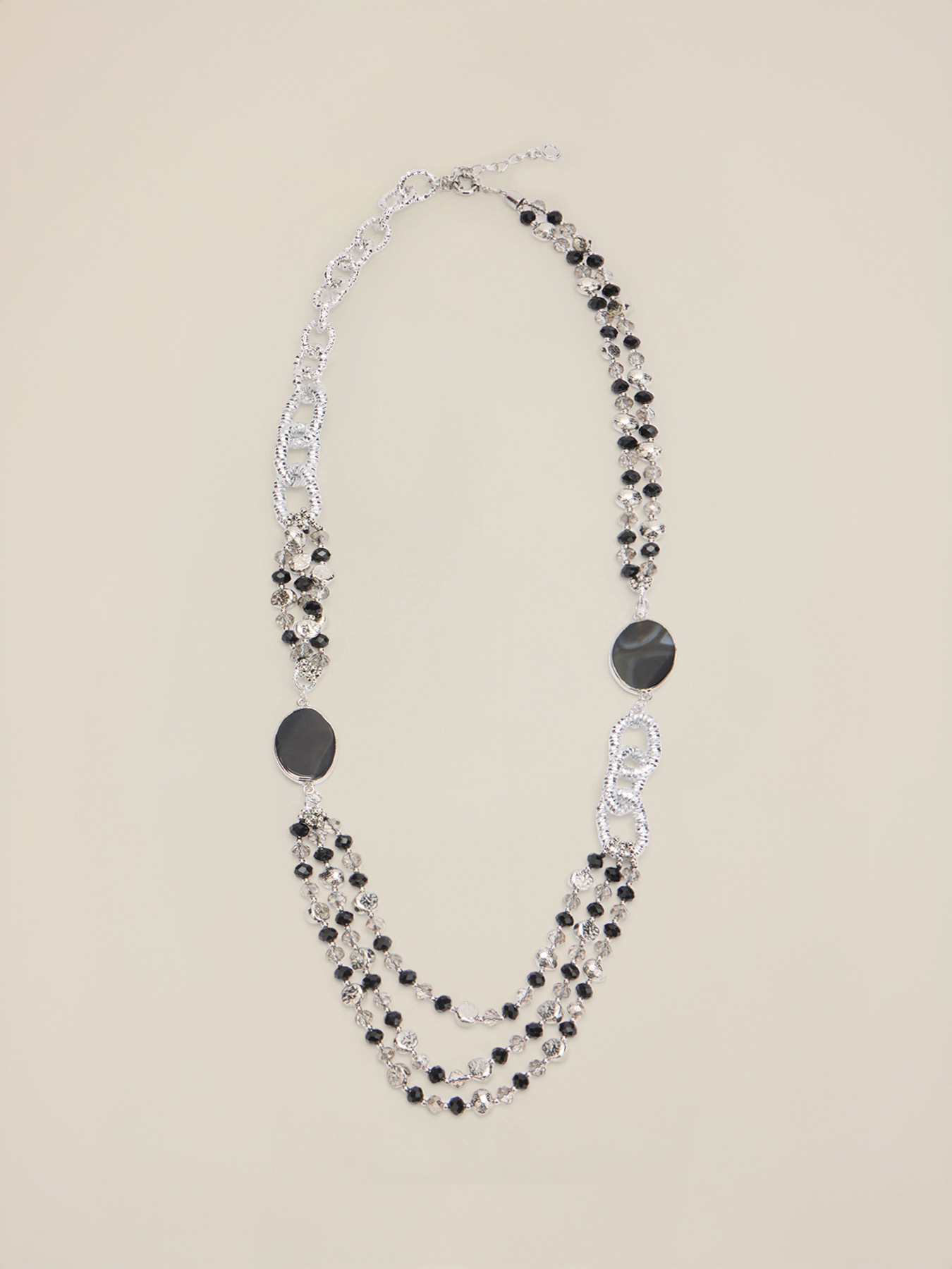 Maxi collana multifilo image number 1