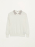 Maglia con colletto gioiello image number 3