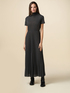 Robe en jersey &agrave; manches courtes avec collier image number 0