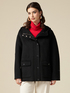 Parka in panno double misto lana image number 0