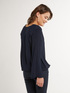 Bluse mit V-Ausschnitt aus Bio-Viskose image number 1