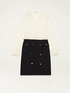 Vestito bicolor image number 3
