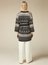 Maxi cardigan jacquard image number 1